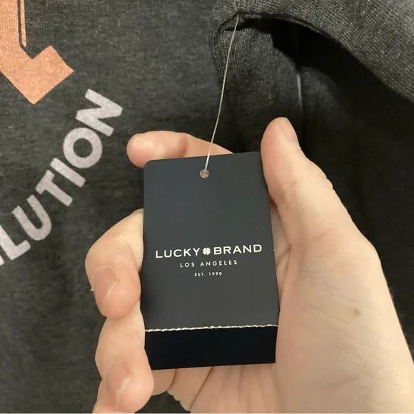 NWT Lucky Brand ACDC Crewneck Sweatshirt! - Picture 6 of 6